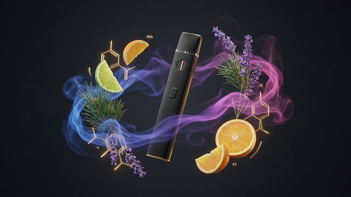 Terpener og bruken av dem i HCT- og HHC-vaper