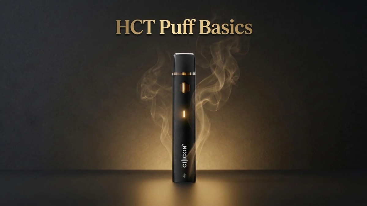 Slik vaper du HCT: Lav effekt, korte drag