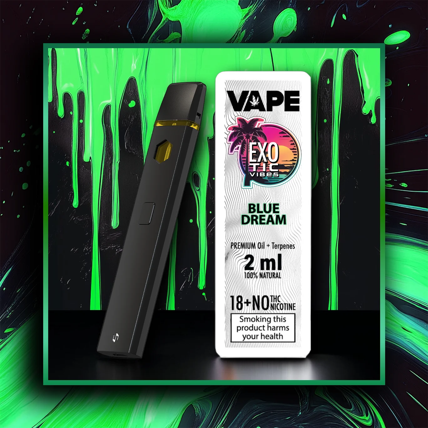 Blue Dream HHC Premium-Vape - 2.00 ml. HHC