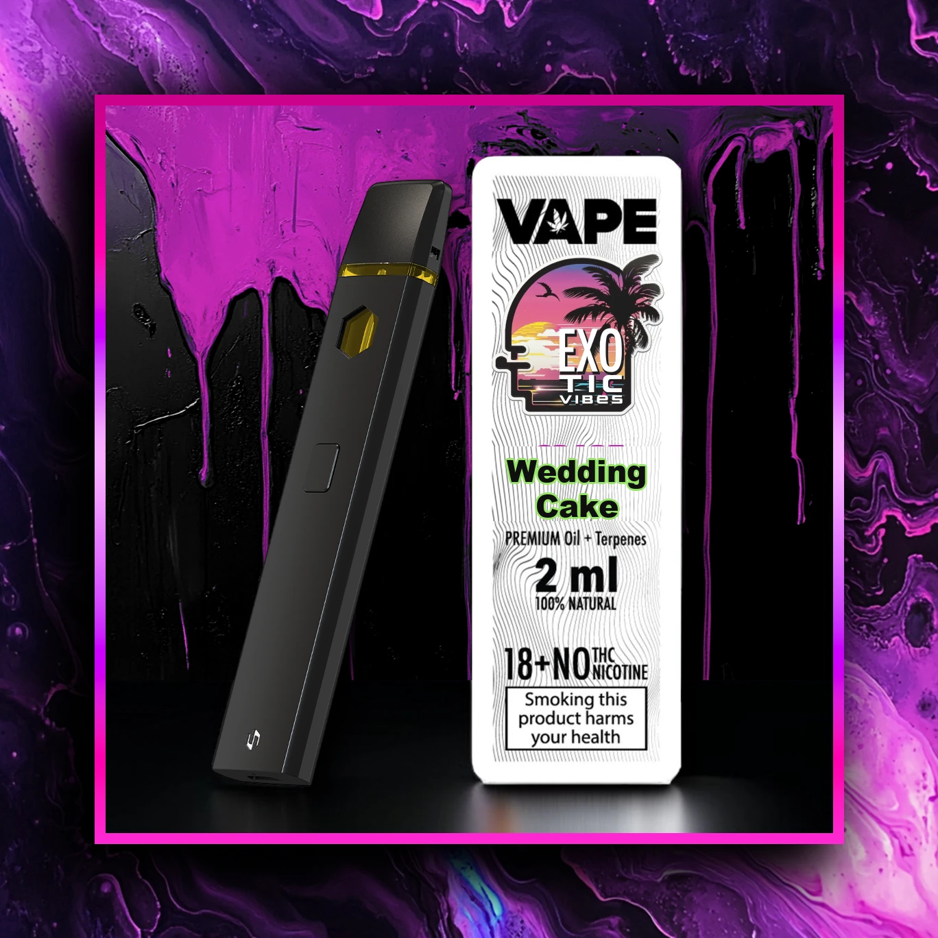 Wedding Cake HCT Premium-Vape - 2.00 ml. - HCT vape